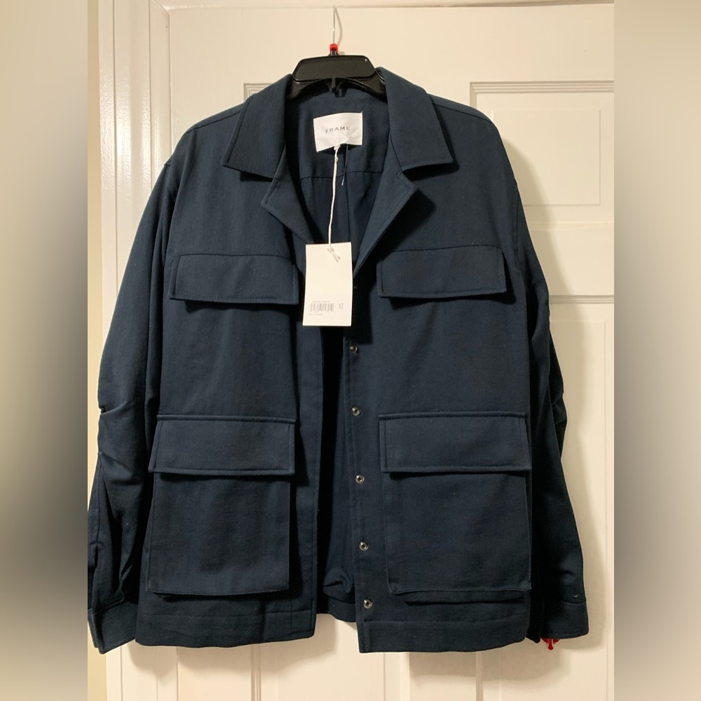 Frame nwt utility jacket women’s medium blazer coat